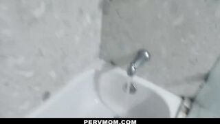 Cumming Into Stepmoms Lingerie