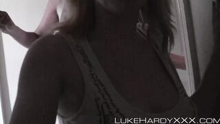 Dick craving UK whores railed rough by muscle soldier Luke