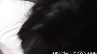 Big Boobed English wench taking a point of view riding on long cock