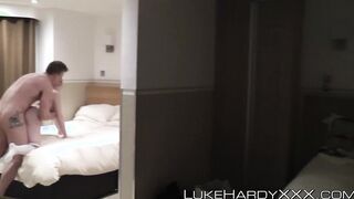 Huge butt blonde Bae boned rough inside doggy style position