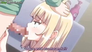 Amazing busty college teens having sex