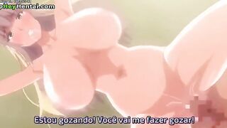 Amazing busty college teens having sex