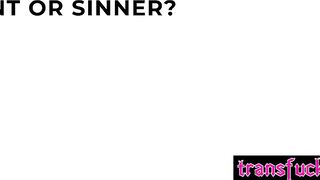 Tranny fucks hot angel and big ass devil