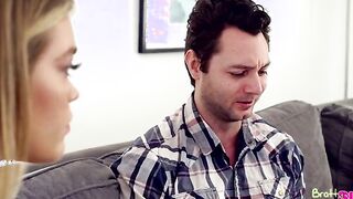 Katie Kush trusts her stepbrother, Brad Stirling, so she comes to him when she needs help. Brad is initially open
