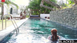 BLACKED Insatiable Ella can't keep her hands to herself 2