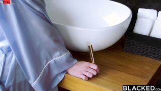 BLACKED Insatiable Ella can't keep her hands to herself 2