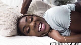 Hottie african beauty gets banged! by her stepdad that she