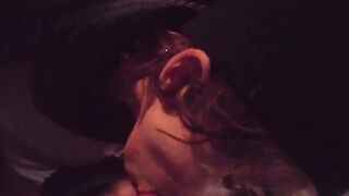 Queen Penis into Her Mouth