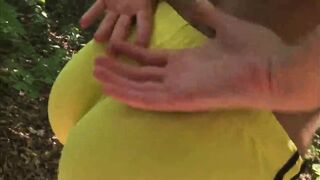 I was plowed into parks into the butt and jizzed