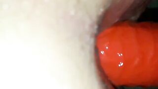 She owns his asshole into Goddess pegging session