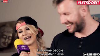LETSDOEIT - (Josy Black & Michael cumshot) African Long Tit babe Ride White