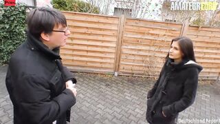 DEUTSCHLAND REPORT - Petite Dark Haired Coco Kiss Gotten Drilled By Old Man - AMATEUR EURO