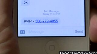 Muscular Conner loves to bang his thick cock on young Kyler