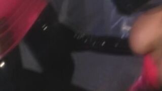 Busty blond lesbian spreads her legs for didlo and fingers