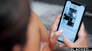 BLACKED Stunning influencer Gianna cant resist a fans big black dick