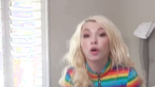 daddy caught petite teen pounding her step-brother