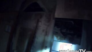Japanese dykes go to a suspicious dark house to get pleased