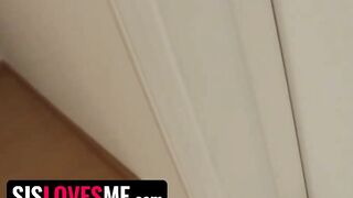 SisLovesMe - Naughty Blonde Hottie Gave Turned On Dude A Beautiful Penis Licking Before Cumming In Her Mouth