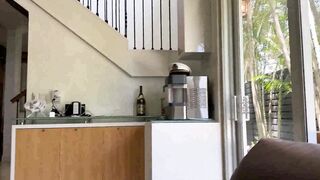 Creampie my big boobs stepmom while dad in the jail