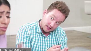 Big Titty Masseuse Violet Myers Gives Stepsister's Guy Friend A Secret Nuru Massage!