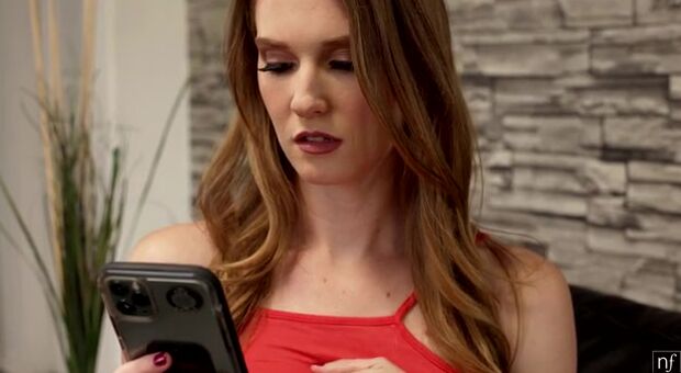 It's not that Ashley Lane doesn't trust her boyfriend, Will Pounder. She just happens to find his phone when it's