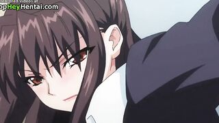 Amazing busty lady has sex with horny student