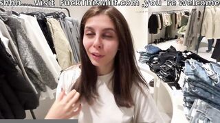 Fucked with a stranger in the fitting room while my boyfriend was at work