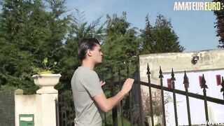 AMATEUREURO - Cute Barely Legal Enjoying Romantic Anal Plowed