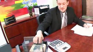 Miley Ann Is 1 Big Titted Secretary