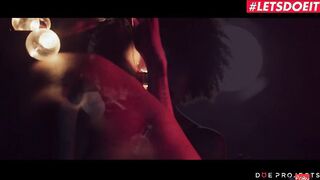 DOEPROJECTS - BLACK SEXY LUNA CORAZON GIVES THE MOST SEXUAL ORAL SEX - LETSDOEIT