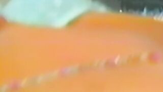 Blonde chick services a hairy dick and waits for cumshot