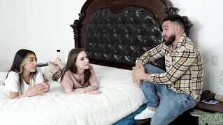 Violet and Venus got fucked from a truth or dare game