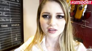 LETSDOEIT - (Bunny Colby, Lacy Lennon, Tommy Gunn) - Long Butt Red Haired And Long Jugs Blonde Babes Hardcore Threesome Plowed With