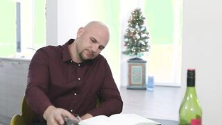 tiny angel gets fucked on christmas