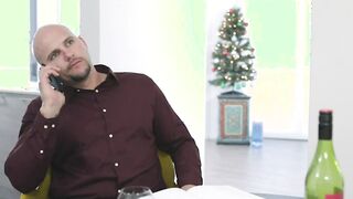 tiny angel gets fucked on christmas