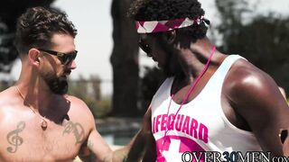 BBC Devin Trez anal creampie in passionate threesome