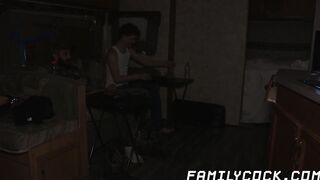 Redneck stepdad bare fucks his cute young stepson