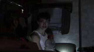Redneck stepdad bare fucks his cute young stepson