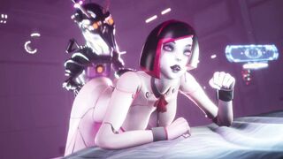 Sexy Robot Girl Teases and gets fucked very fast  behind Subverse - sexonly.top/uojra