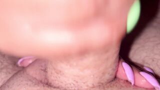 Lavender and green nail tease by Latina with long nails - sexonly.top/ubzegh