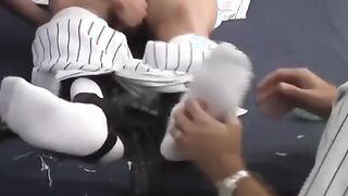 Davis gets humiliated by tickling his body and feet
