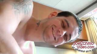 Amateur Brian sucking and fucking bareback with a black guy