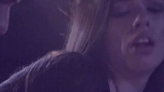 romantic night into first time car sex for tiny teen