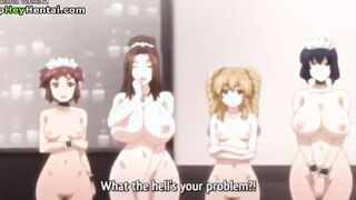 Hot busty babes fuck their friend