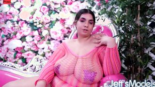 Monster Boobs Latina Plumper Rose D Kush Solo point of watch Experience