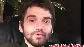 Deviant cock drips cum after passionate masturbation
