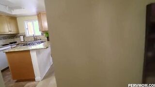 ❤️TeamSkeet - Busty MILF Savannah Bond Caught Stepson Jerking Off And Helped Him Unlo