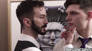 First-timer takes 8 inches cock up his ass