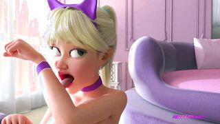 Huge FUTA Dasher Hooks Up Female Deliver