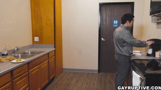 Officemates having a fuck sesh in the office